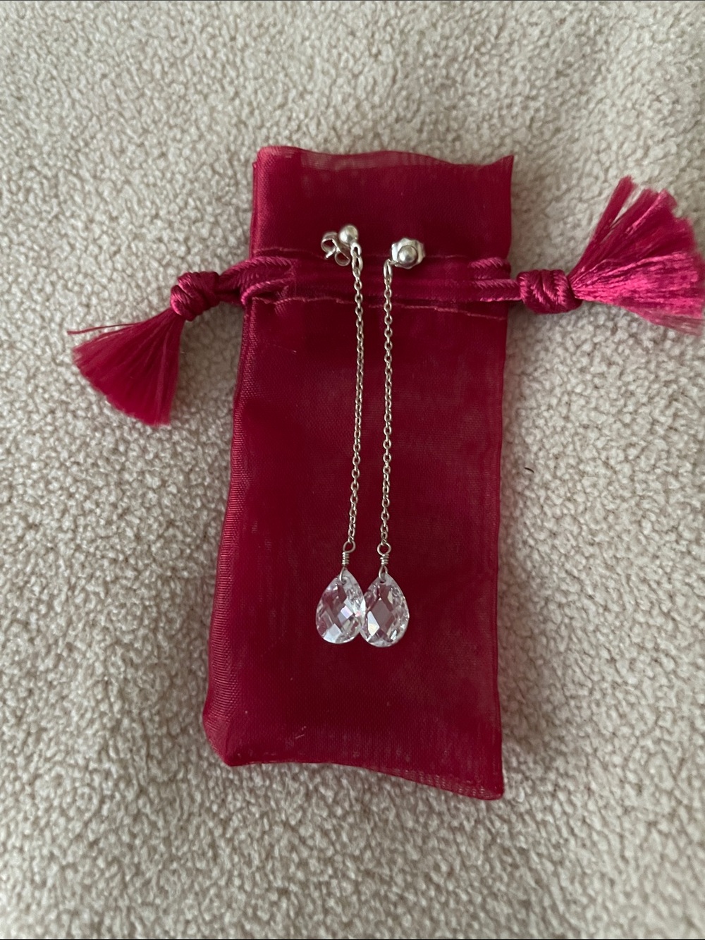 Crystal Drop Earring